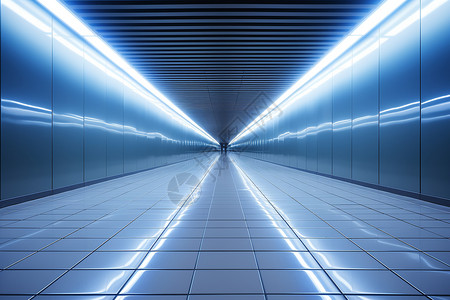 现代化科技隧道背景图片