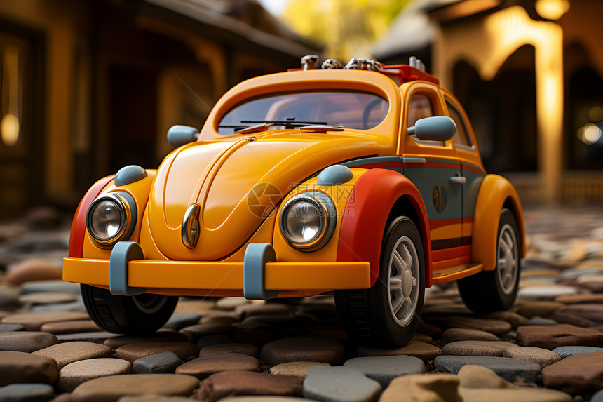 可爱有趣的玩具车模型图片