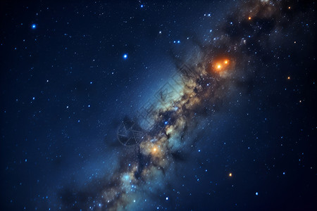 天体和星空浩瀚的宇宙星空背景