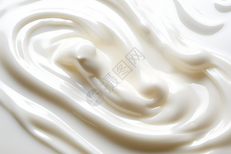 柔软丝滑的酸奶背景图片