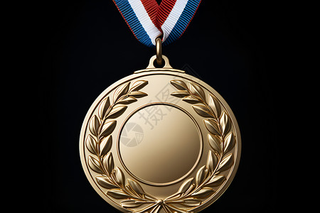 获胜的荣誉奖牌背景图片