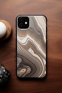 神奇的水纹手机壳设计背景图片