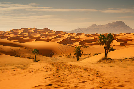 伟大征程沙漠征程的景观背景