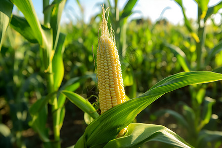 玉米丰收素材玉米地庄稼丰收背景