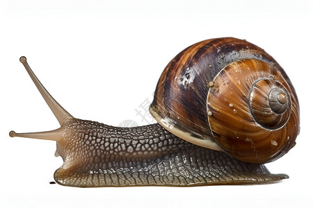 蜗牛的行走背景图片