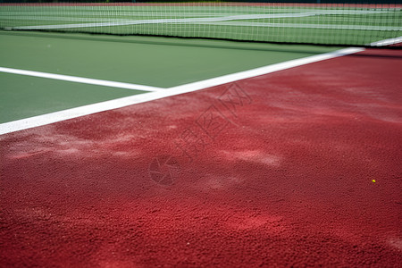 户外运动健身的网球场背景图片