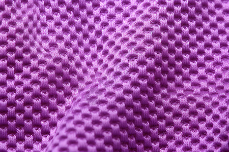 尼龙面料紫色毯子的细节特写背景