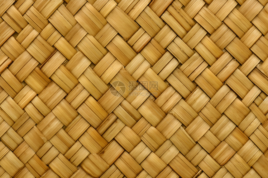 手工编织的竹筐背景图片
