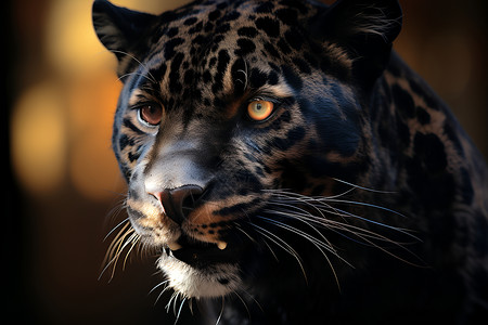 黑豹之眼眼野生动物高清图片