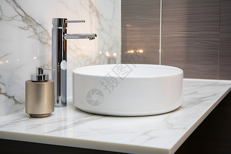 白色洗手池白色陶瓷高清图片