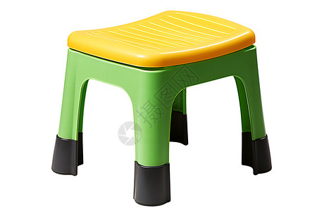 儿童凳小孩子的彩色塑料凳背景