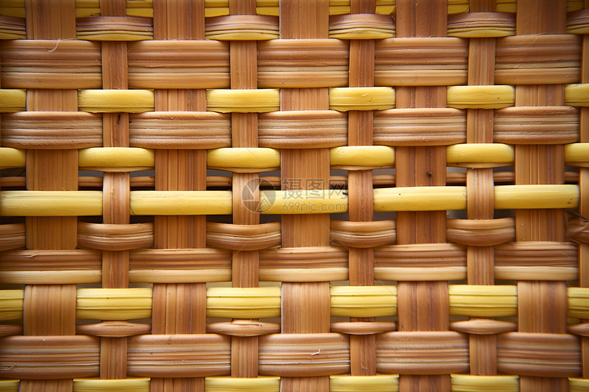 芦苇编织的篮子图片