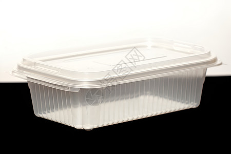 透明食品保鲜盒背景图片
