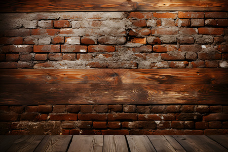 粗糙的砖墙建筑背景图片