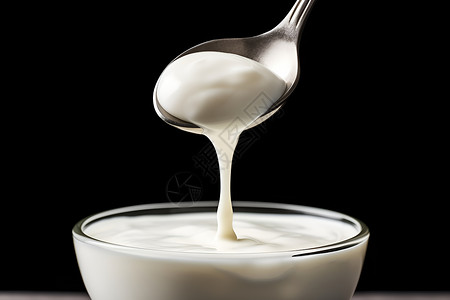 美味酸奶背景图片