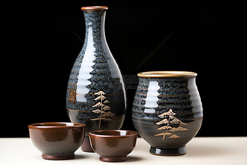 精致的陶瓷花瓶图片