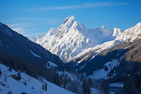 冰川雪地背景图片