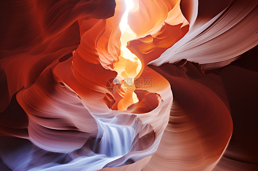 彩色峡谷图片