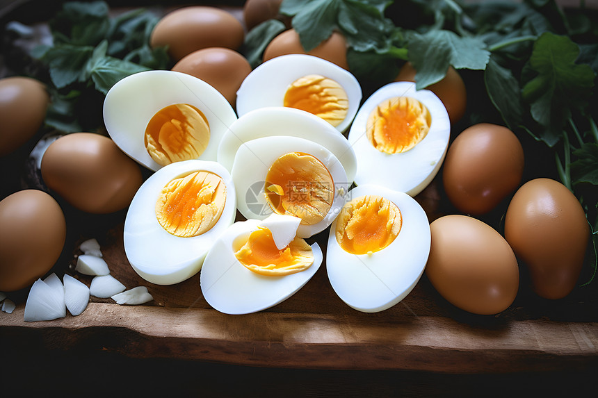 营养的鸡蛋食物图片