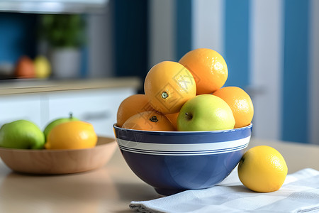 健康的水果柠檬背景图片