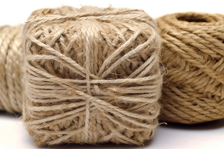 手工编织的植物绳背景图片