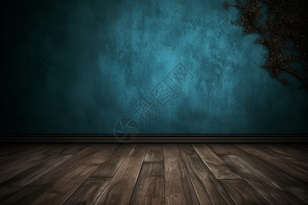 古董地板空旷的木地板房间设计图片