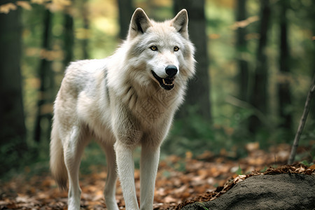 孤独的狼 西伯利亚狼图片素材
