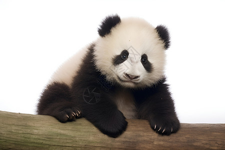 熊猫幼崽濒危的大熊猫背景