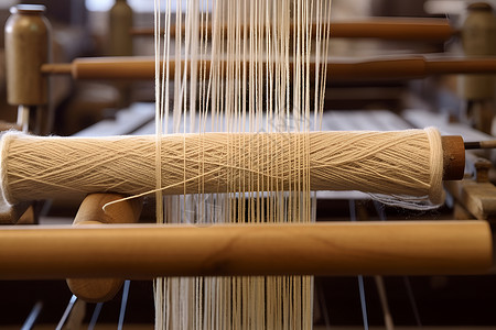 江宁织造手工纺织背景