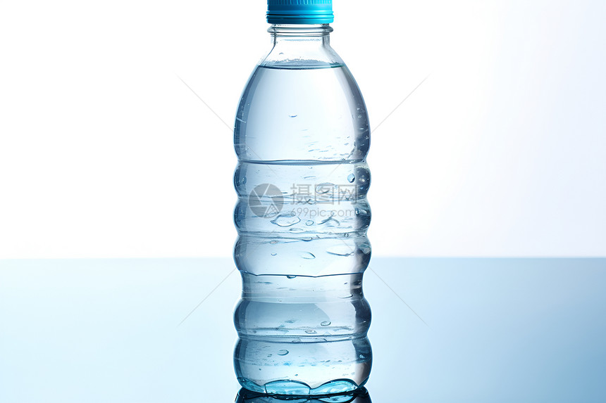 塑料瓶包装的矿泉水图片