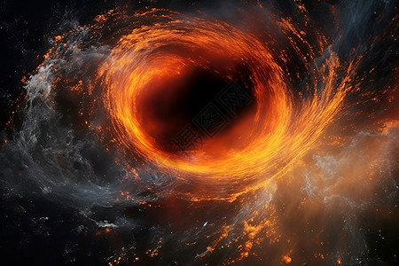 黑洞的漩涡背景图片