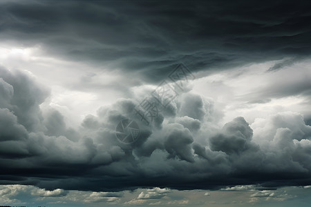 灰色的风暴天气背景图片