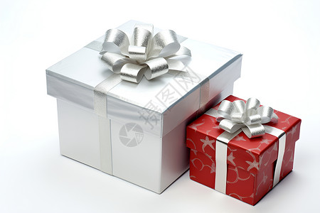 圣诞节漂亮的礼物盒背景图片