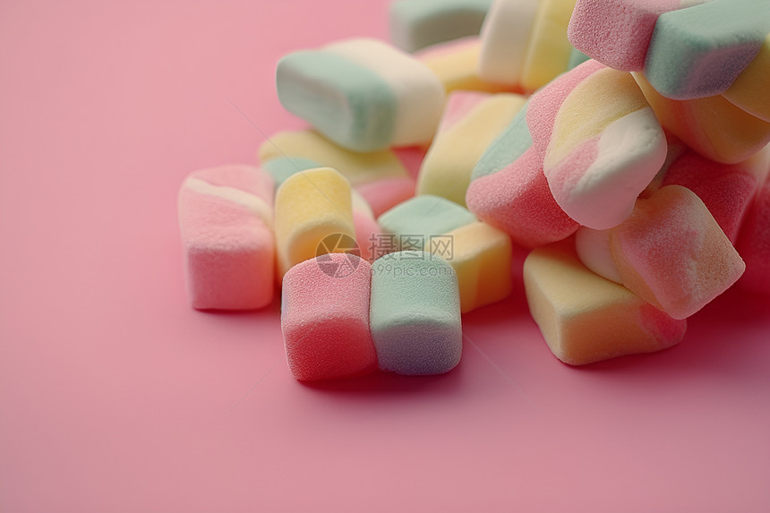 甜甜的糖果图片