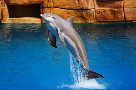 海豚乐园背景图片