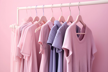 粉色衣物背景图片