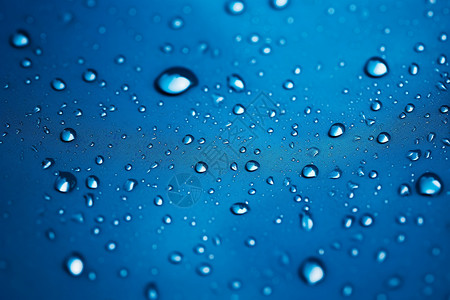 蓝色水滴背景背景图片