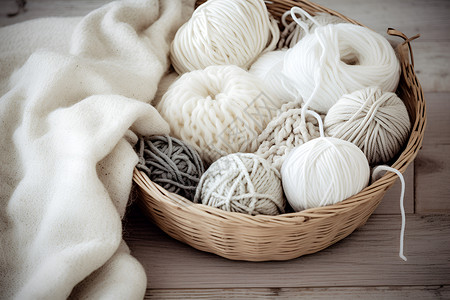 毛线编织的毛衣背景图片