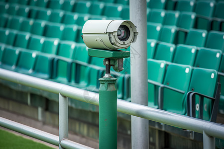 保护财产安全的监控摄像头背景图片
