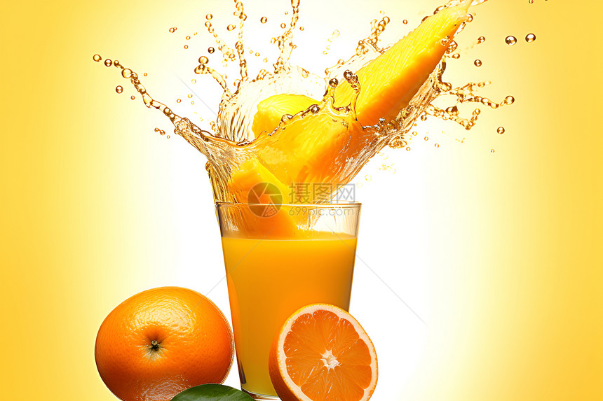 健康的果汁饮品图片