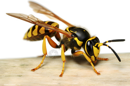 桌上的蜜蜂背景图片