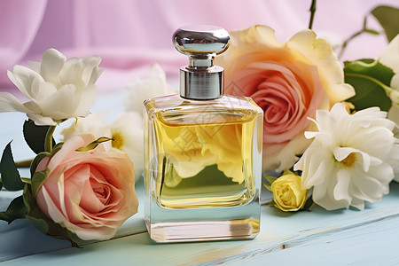香水玫瑰健康荞麦背景