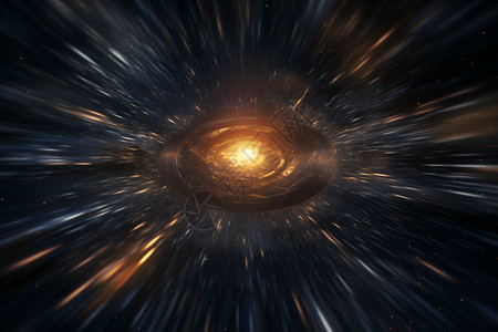 宇宙黑洞与星尘背景图片