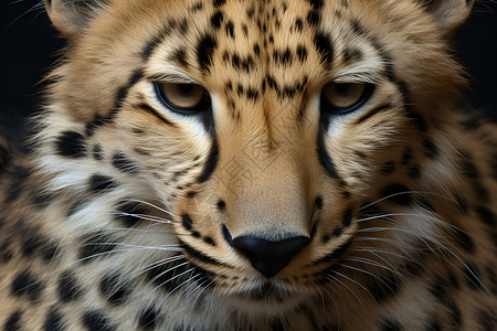 大自然中的豹子背景图片