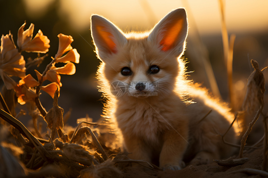 可爱的狐狸幼崽图片