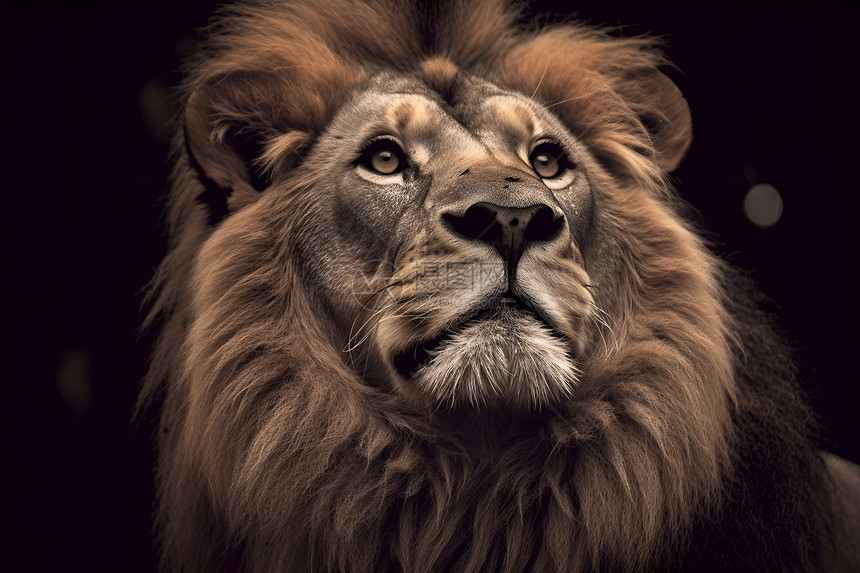 霸气的狮子图片