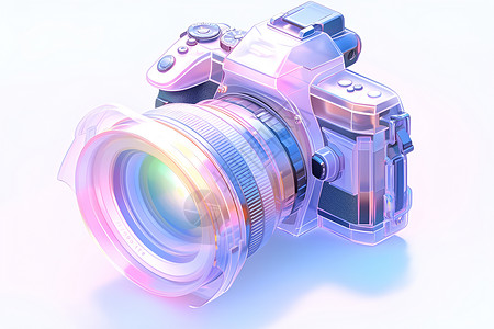 相机镜头组合渐变的相机设计图片
