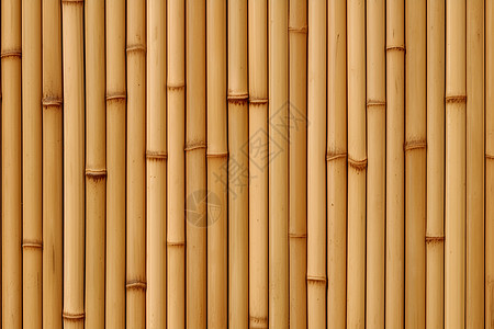 一面竹子墙壁背景图片