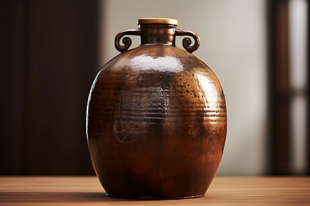 典雅的瓷瓶背景图片