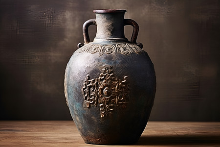 古典的瓷瓶背景图片